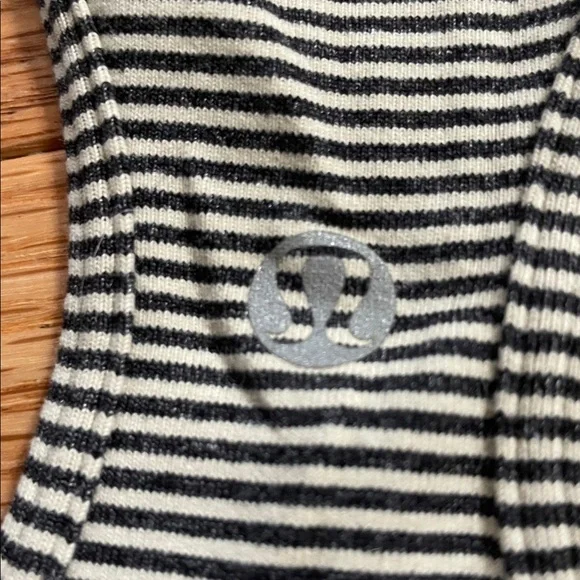 Lululemon Striped Racerback Tank Top 8 - Picture 5 of 7